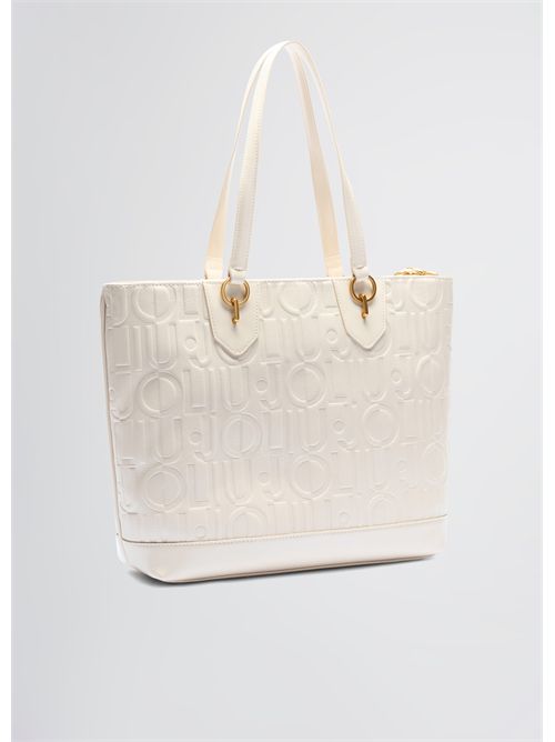 bag woman cream LIU JO | AA5197E0538/X0459